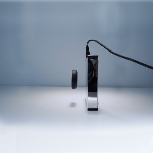 Orecchini sospesi Orologi di cristallo Eyewear Braccialetto Gem Occhiali da sole Anelli di gioielli Galleggianti Levitazione magnetica Display Vassoio